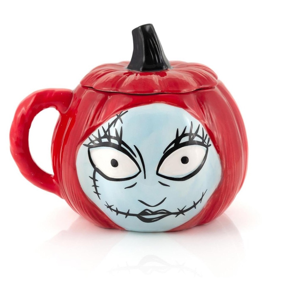 Nightmare Before Christmas SALLY Ceramic Mug w Lid